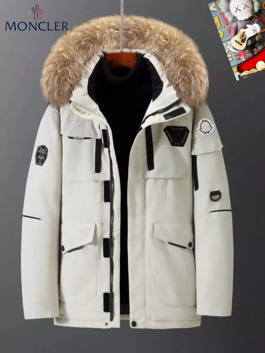 Moncler Down Feather Coat Long Sleeved For Men Fashionable 6526