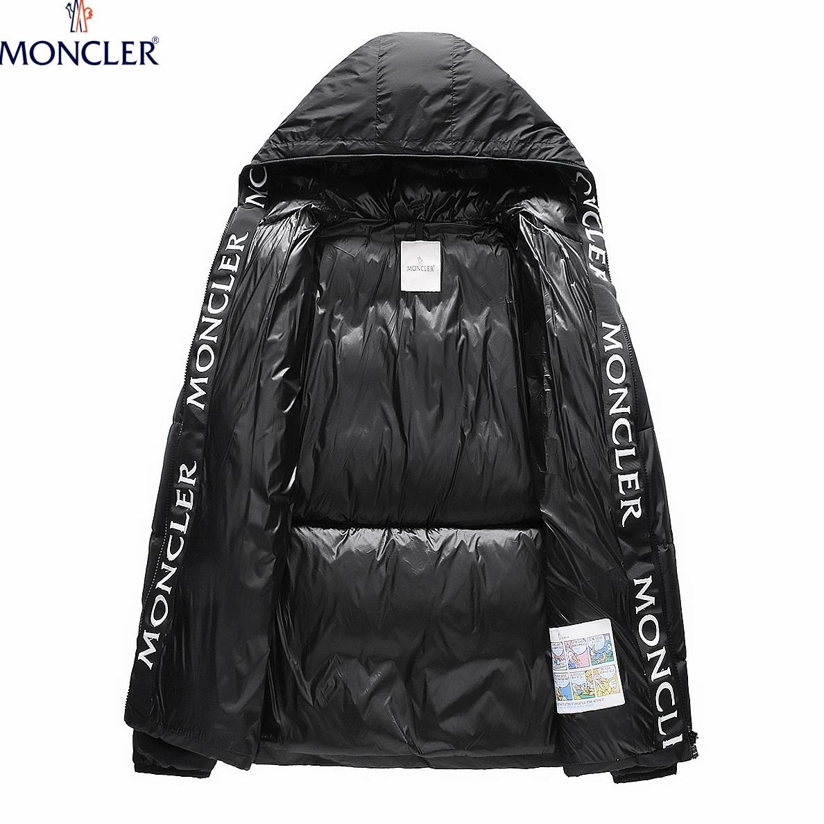 Moncler Down Feather Coat Long Sleeved For Men Fashionable 8293