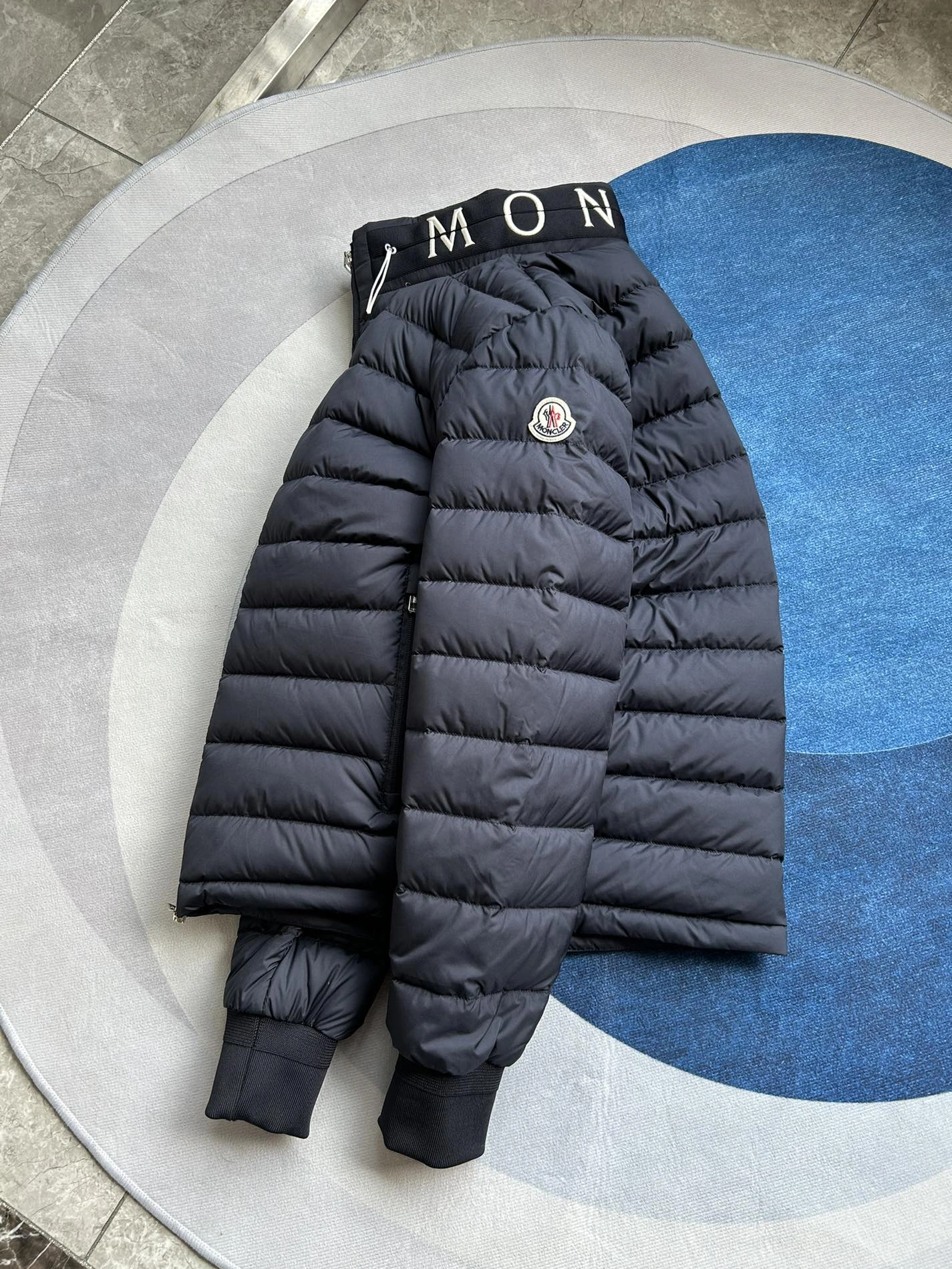 Moncler Down Feather Coat Long Sleeved For Men Flexible 2721