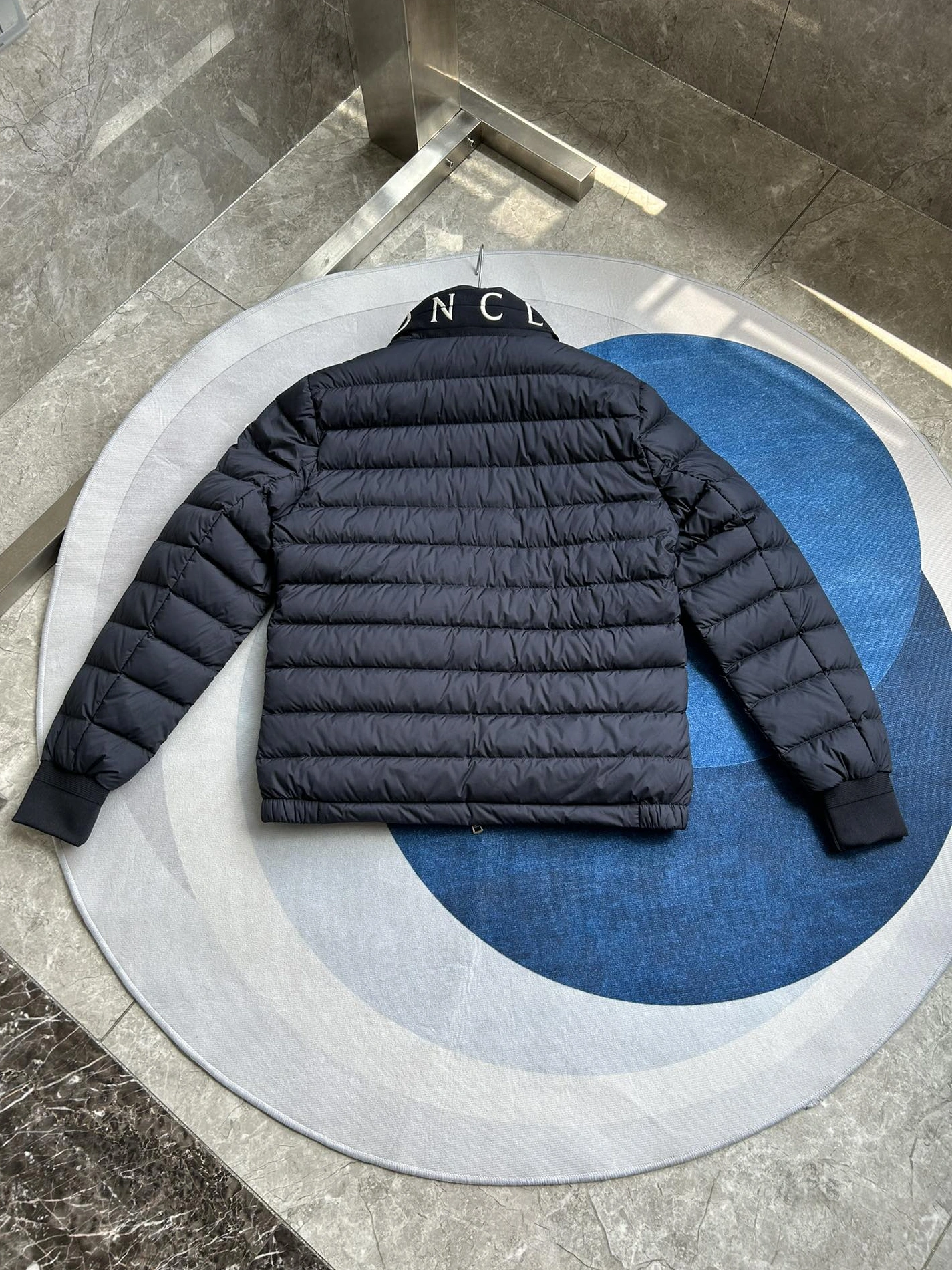 Moncler Down Feather Coat Long Sleeved For Men Flexible 2721