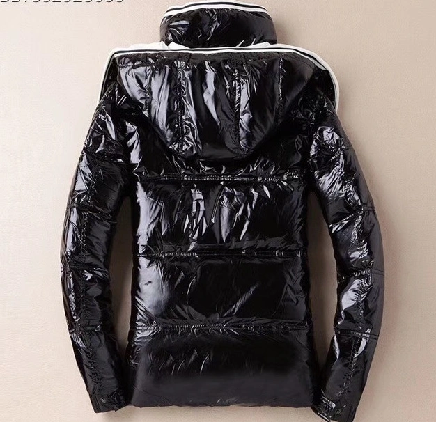 Moncler Down Feather Coat Long Sleeved For Men Sleek 1580