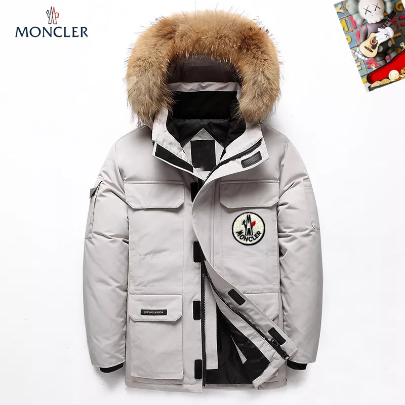 Moncler Down Feather Coat Long Sleeved For Men SportInspired 784