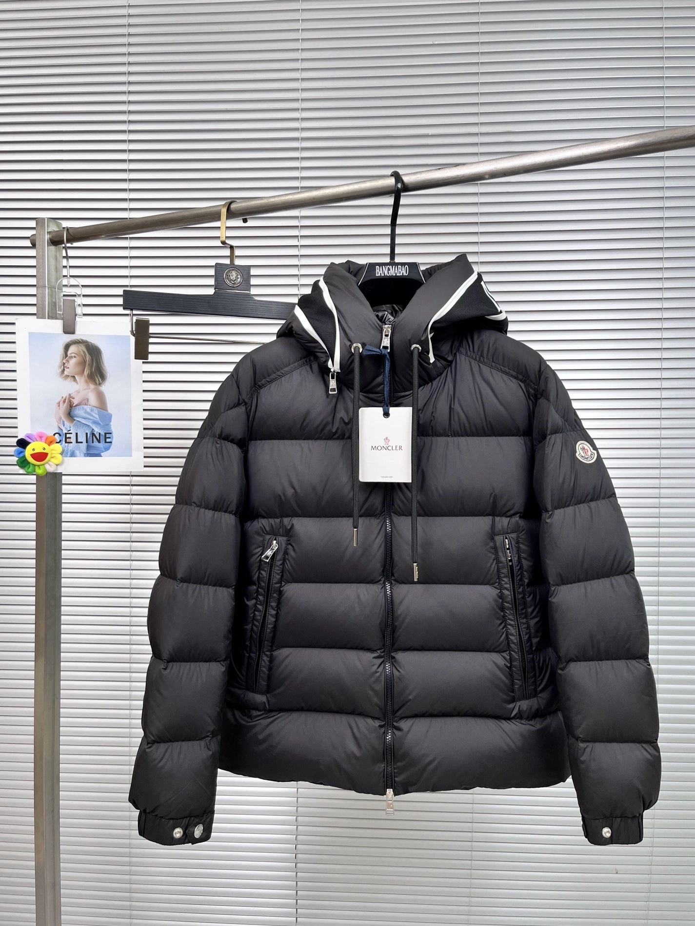 Moncler Down Feather Coat Long Sleeved For Men StreetReady 8386