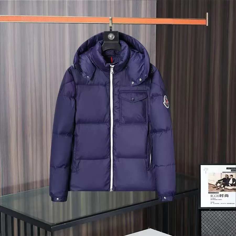 Moncler Down Feather Coat Long Sleeved For Men Timeless 6272
