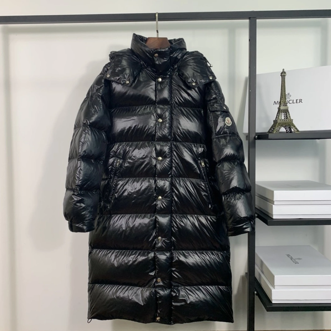 Moncler Down Feather Coat Long Sleeved For Unisex BestValue 8366