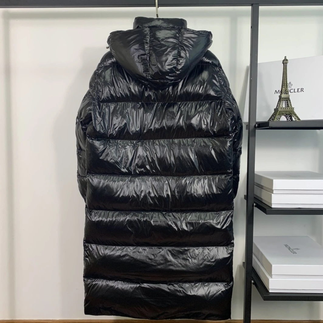 Moncler Down Feather Coat Long Sleeved For Unisex BestValue 8366