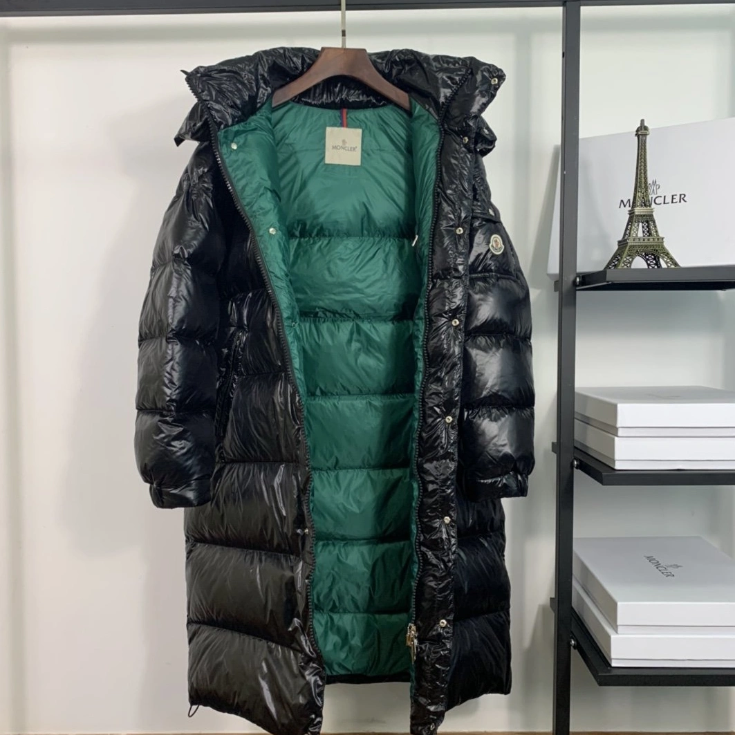 Moncler Down Feather Coat Long Sleeved For Unisex BestValue 8366