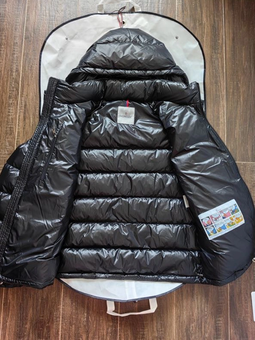 Moncler Down Feather Coat Long Sleeved For Unisex Bold 7664