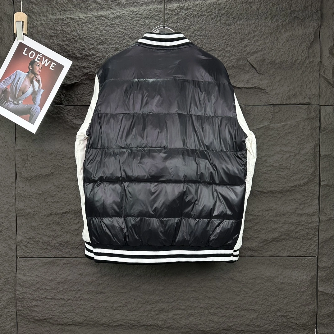Moncler Down Feather Coat Long Sleeved For Unisex Comfortable 3663