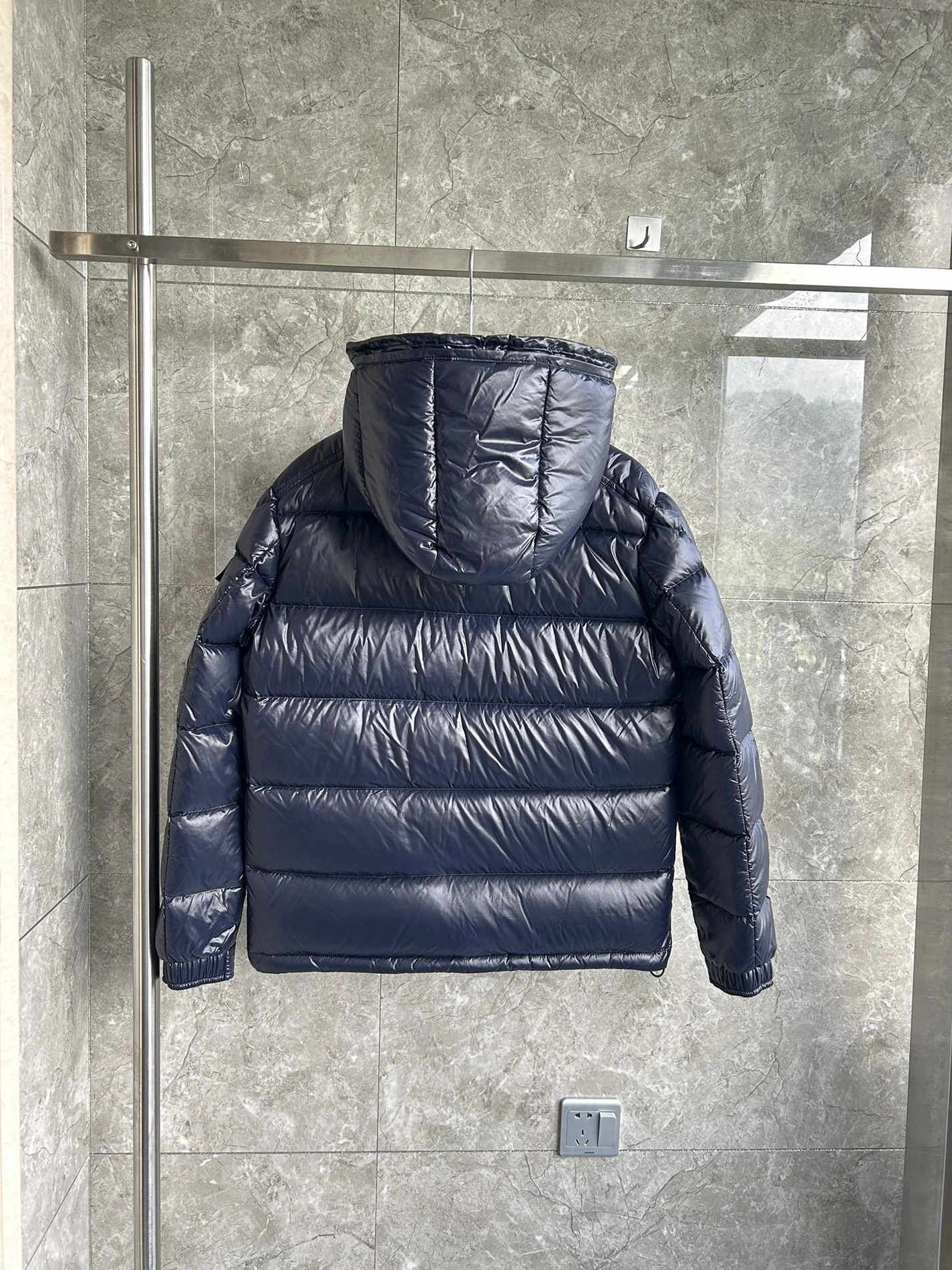 Moncler Down Feather Coat Long Sleeved For Unisex Elegant 4544