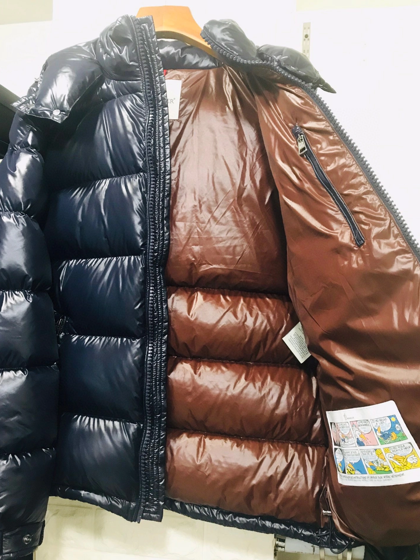 Moncler Down Feather Coat Long Sleeved For Unisex Elegant 4544