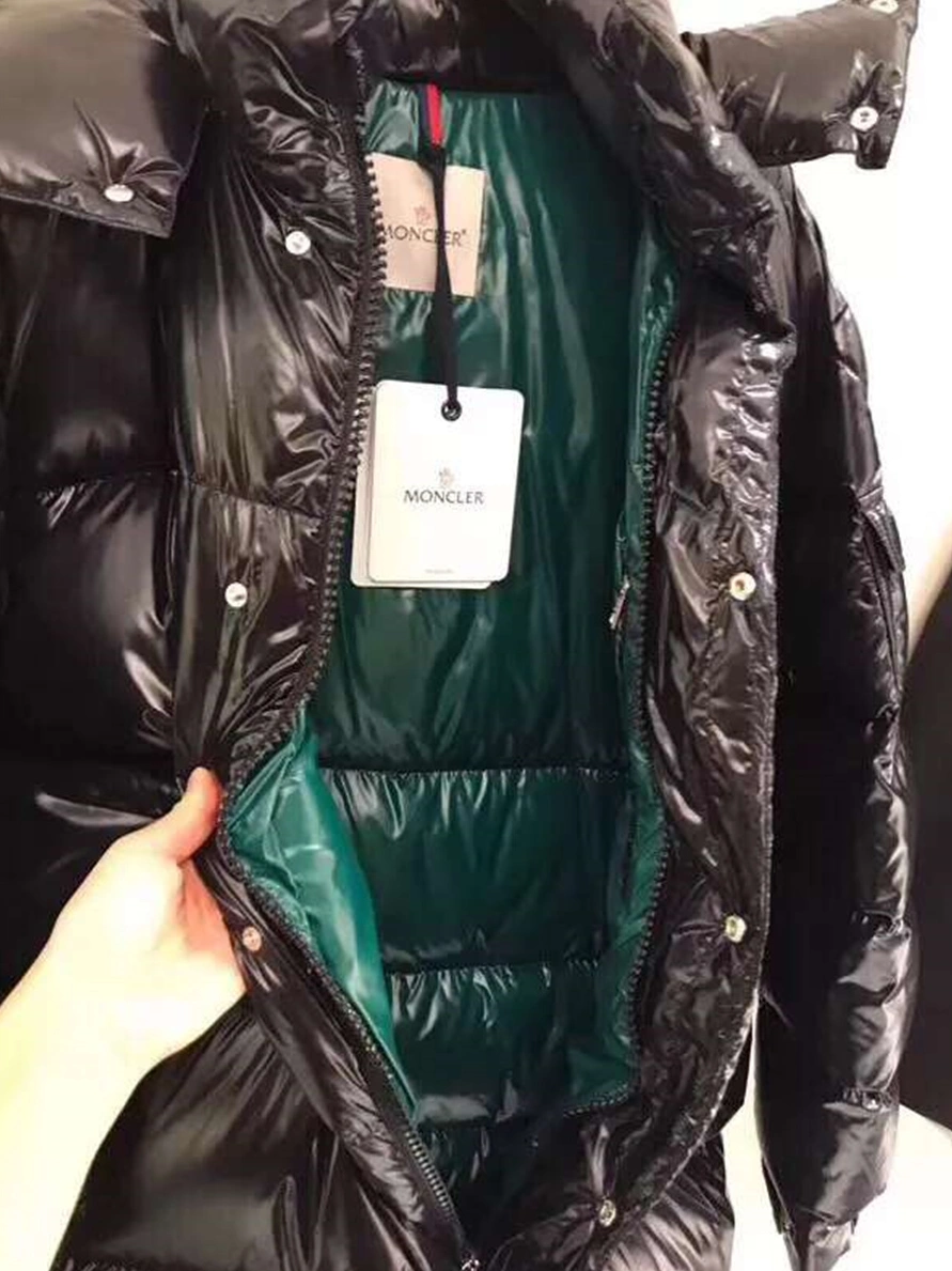 Moncler Down Feather Coat Long Sleeved For Unisex Lightweight 9171