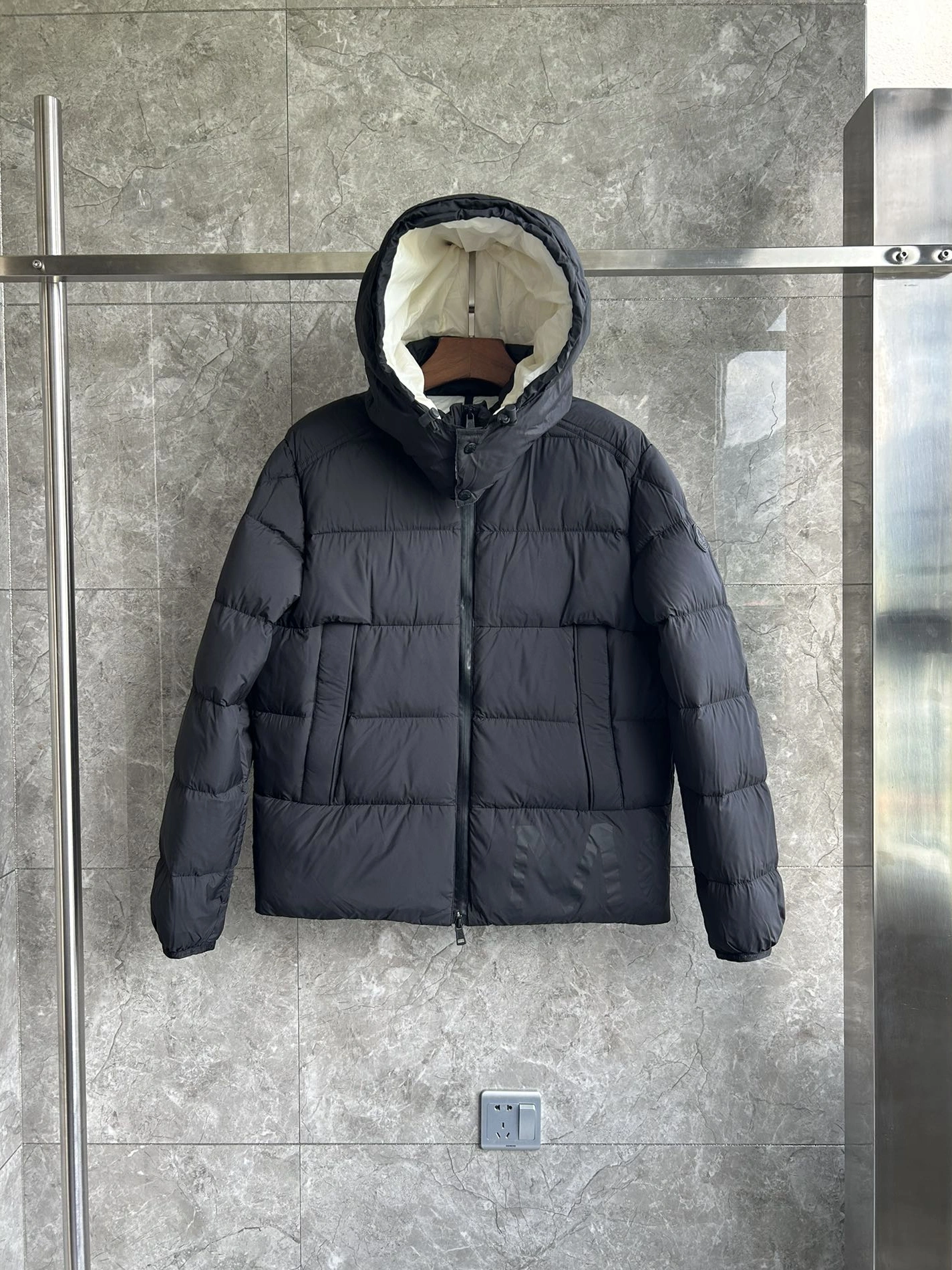 Moncler Down Feather Coat Long Sleeved For Unisex ModernLook 243
