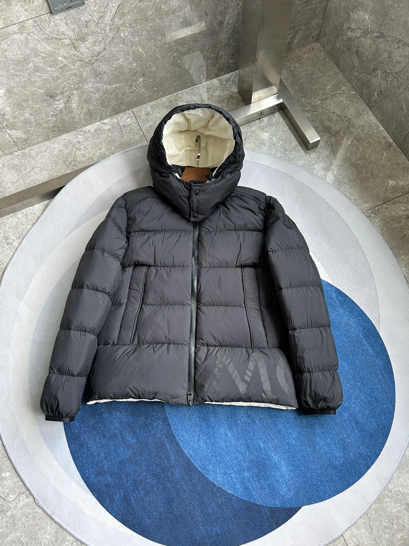 Moncler Down Feather Coat Long Sleeved For Unisex ModernLook 243