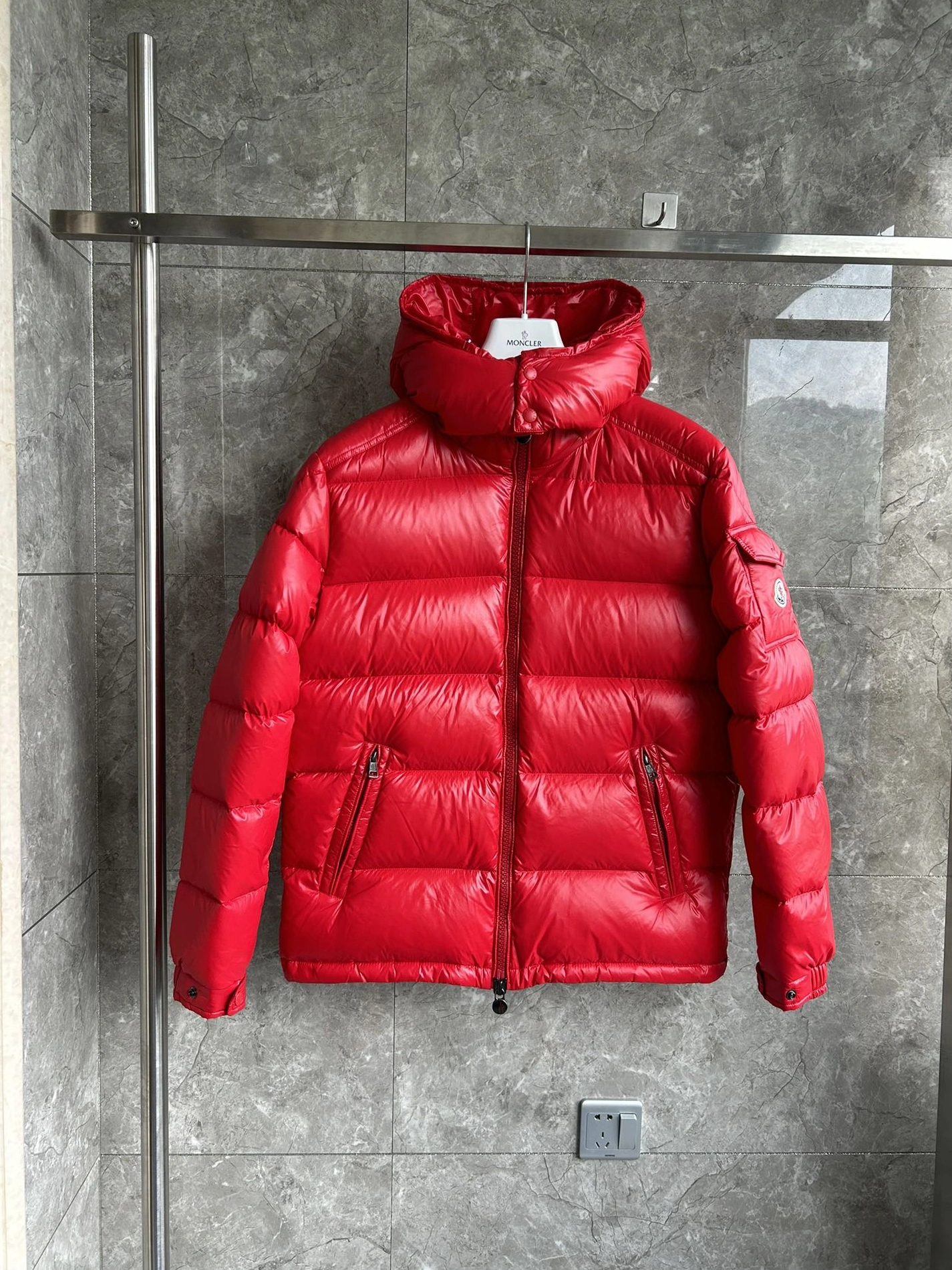 Moncler Down Feather Coat Long Sleeved For Unisex SmartChoice 9916