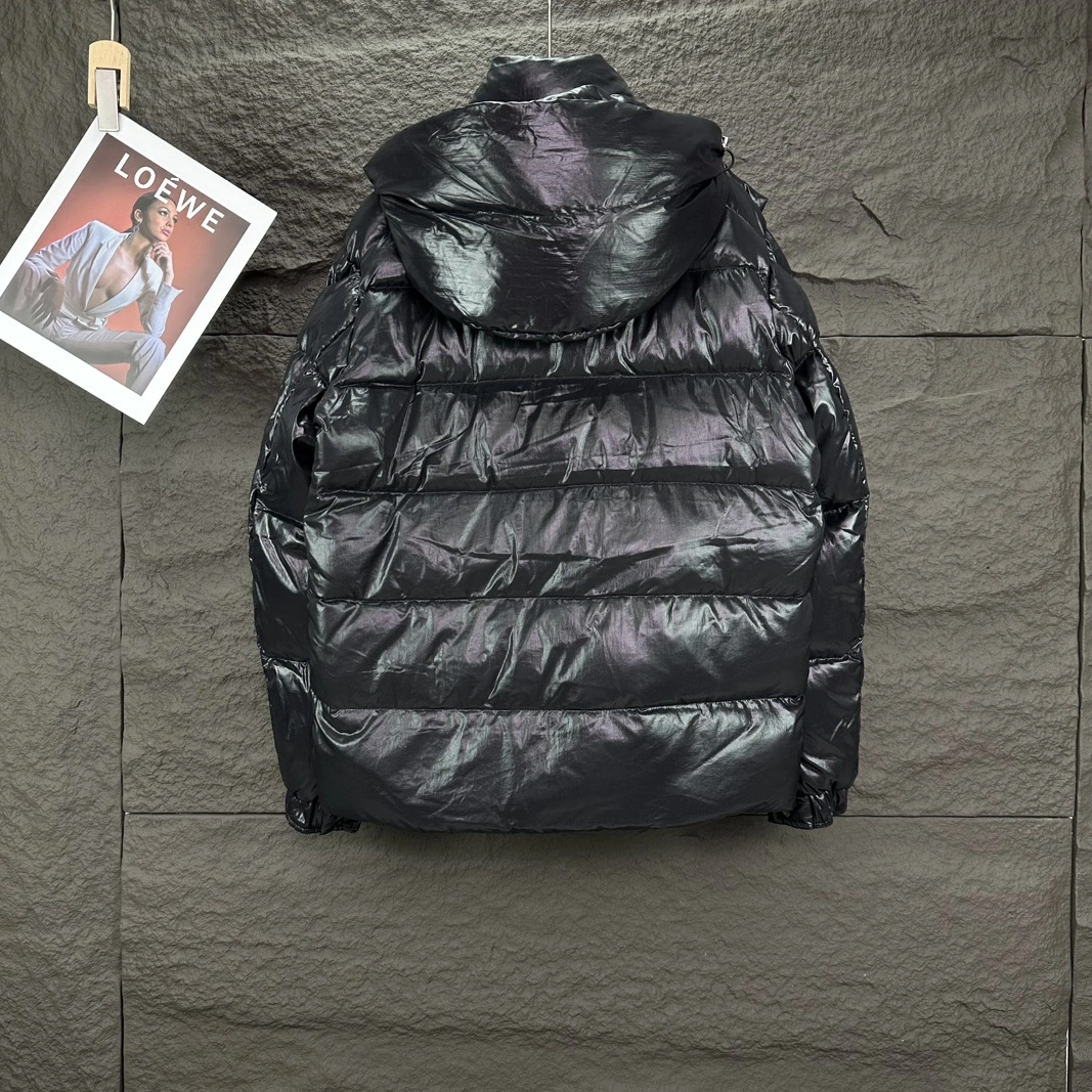 Moncler Down Feather Coat Long Sleeved For Unisex Trendy 1360
