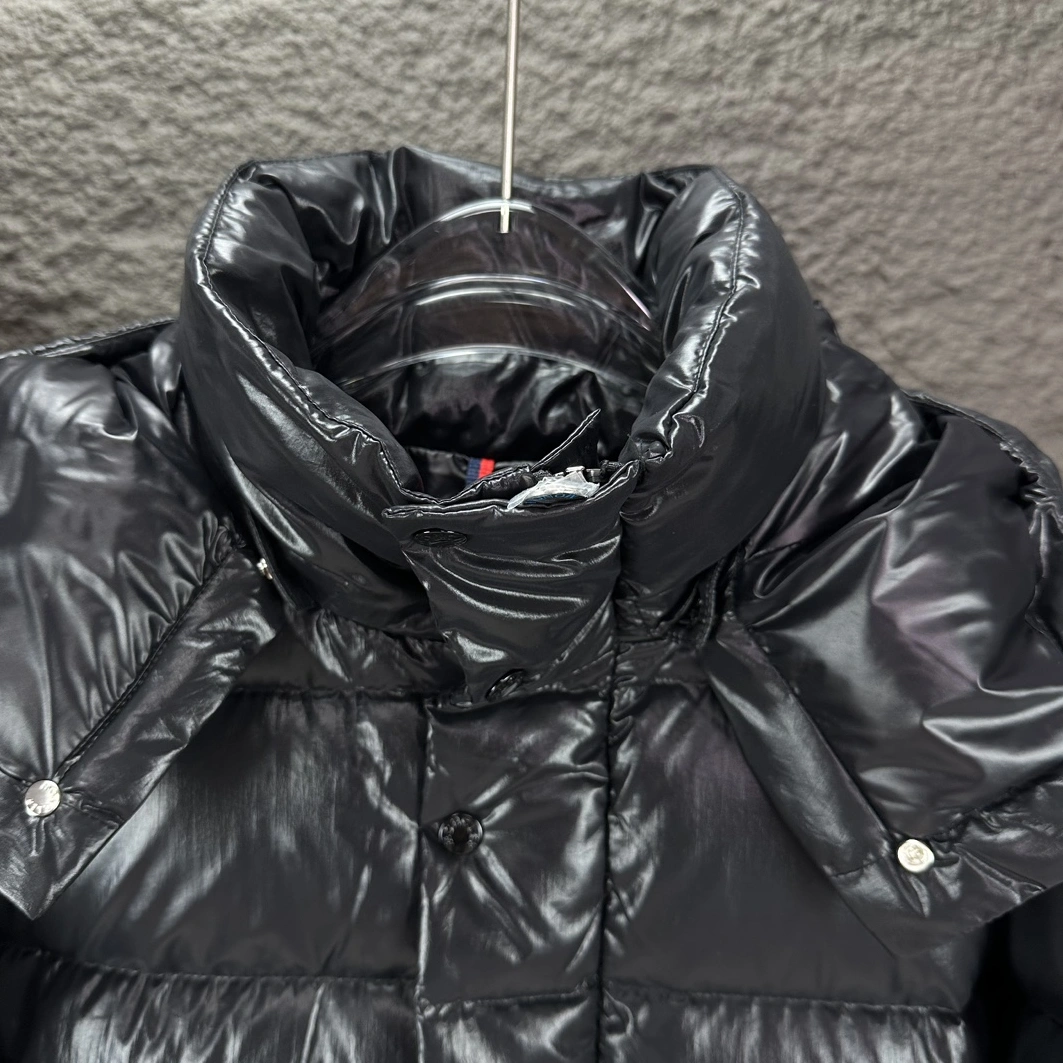 Moncler Down Feather Coat Long Sleeved For Unisex Trendy 1360