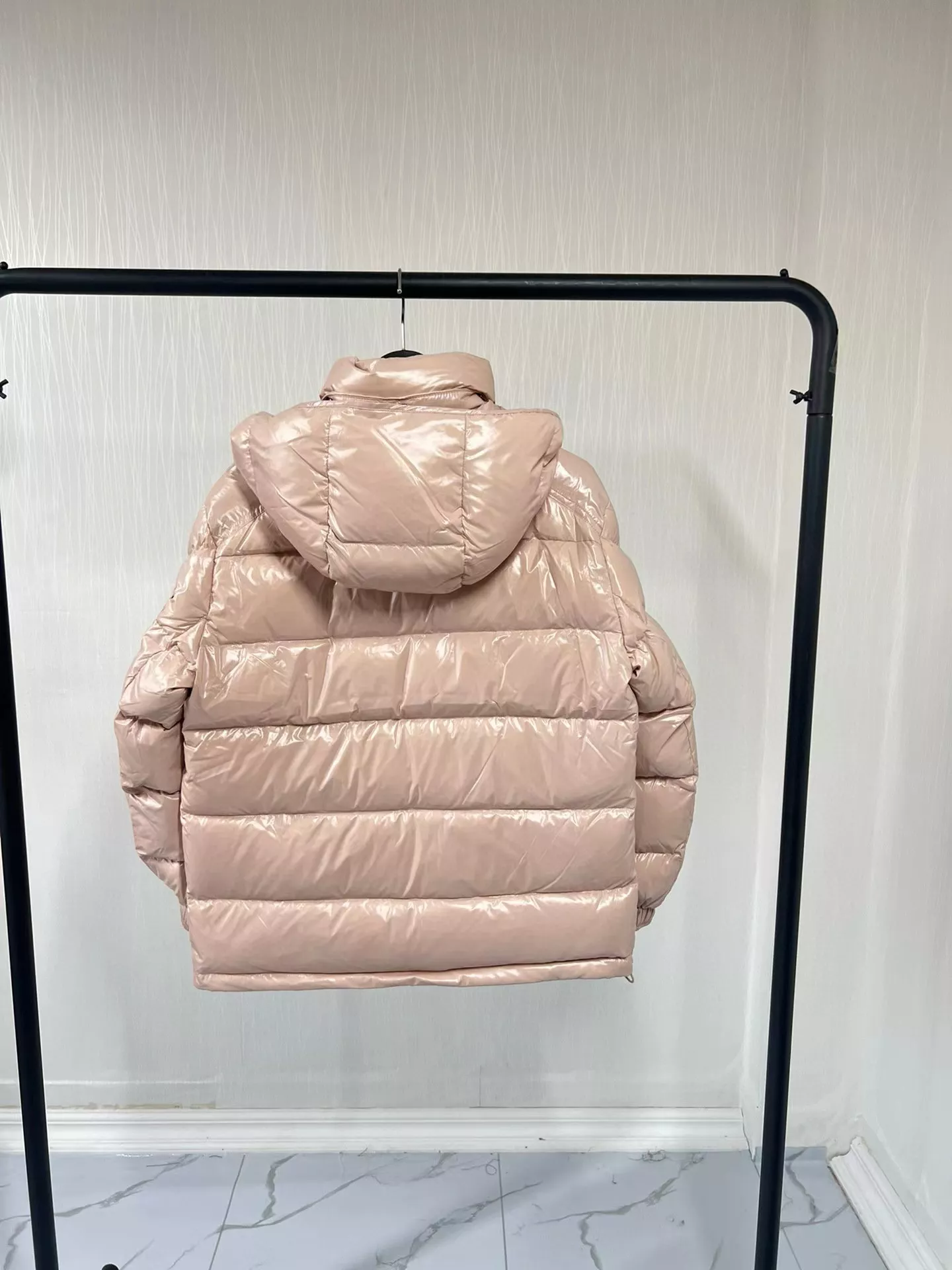 Moncler Down Feather Coat Long Sleeved For Women AllSeason 2162