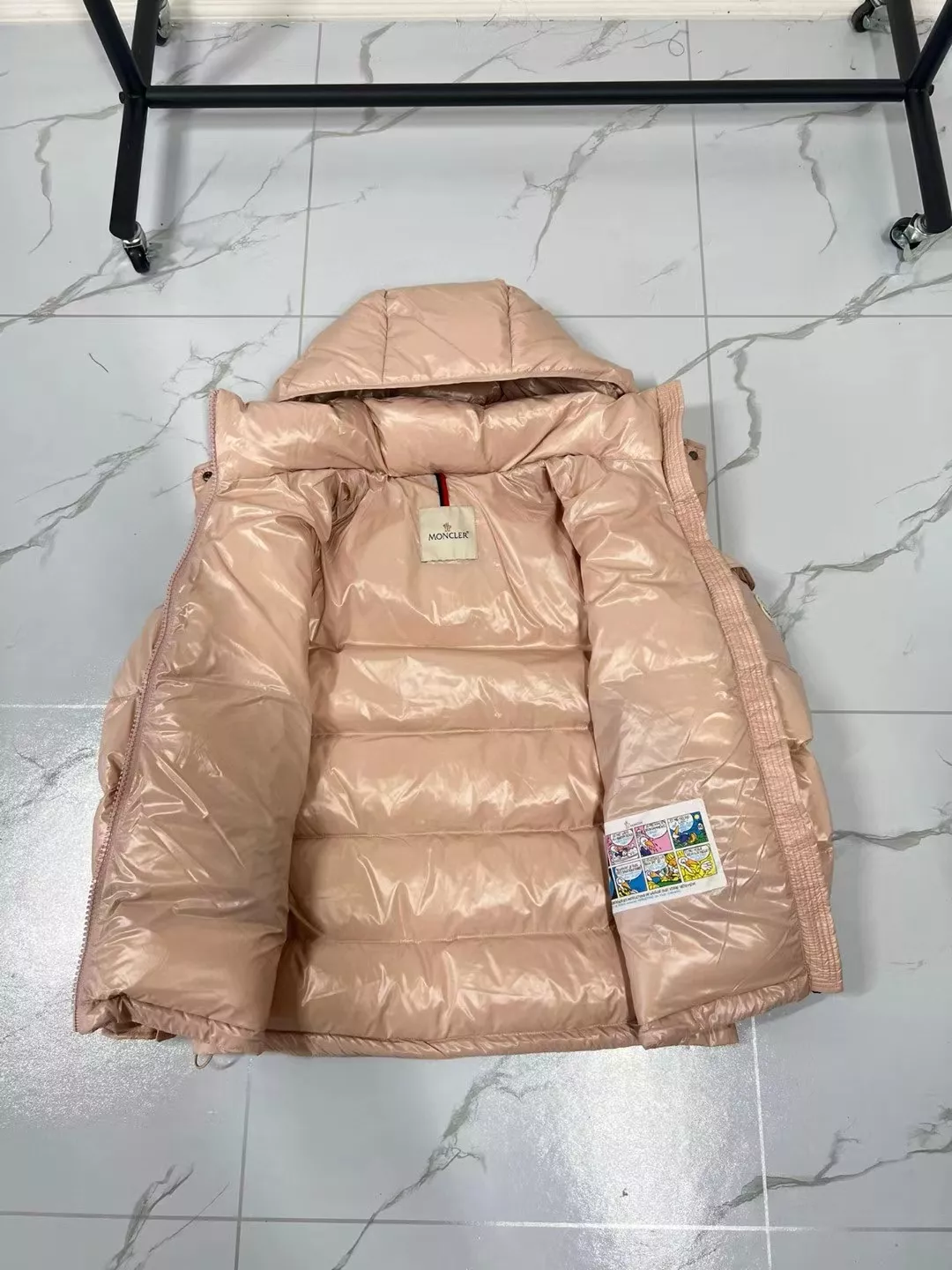 Moncler Down Feather Coat Long Sleeved For Women AllSeason 2162