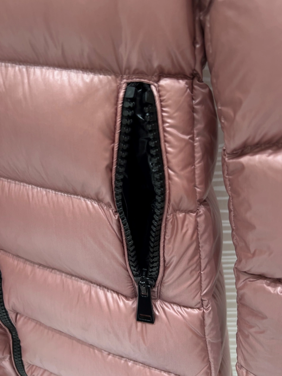 Moncler Down Feather Coat Long Sleeved For Women BestValue 2235