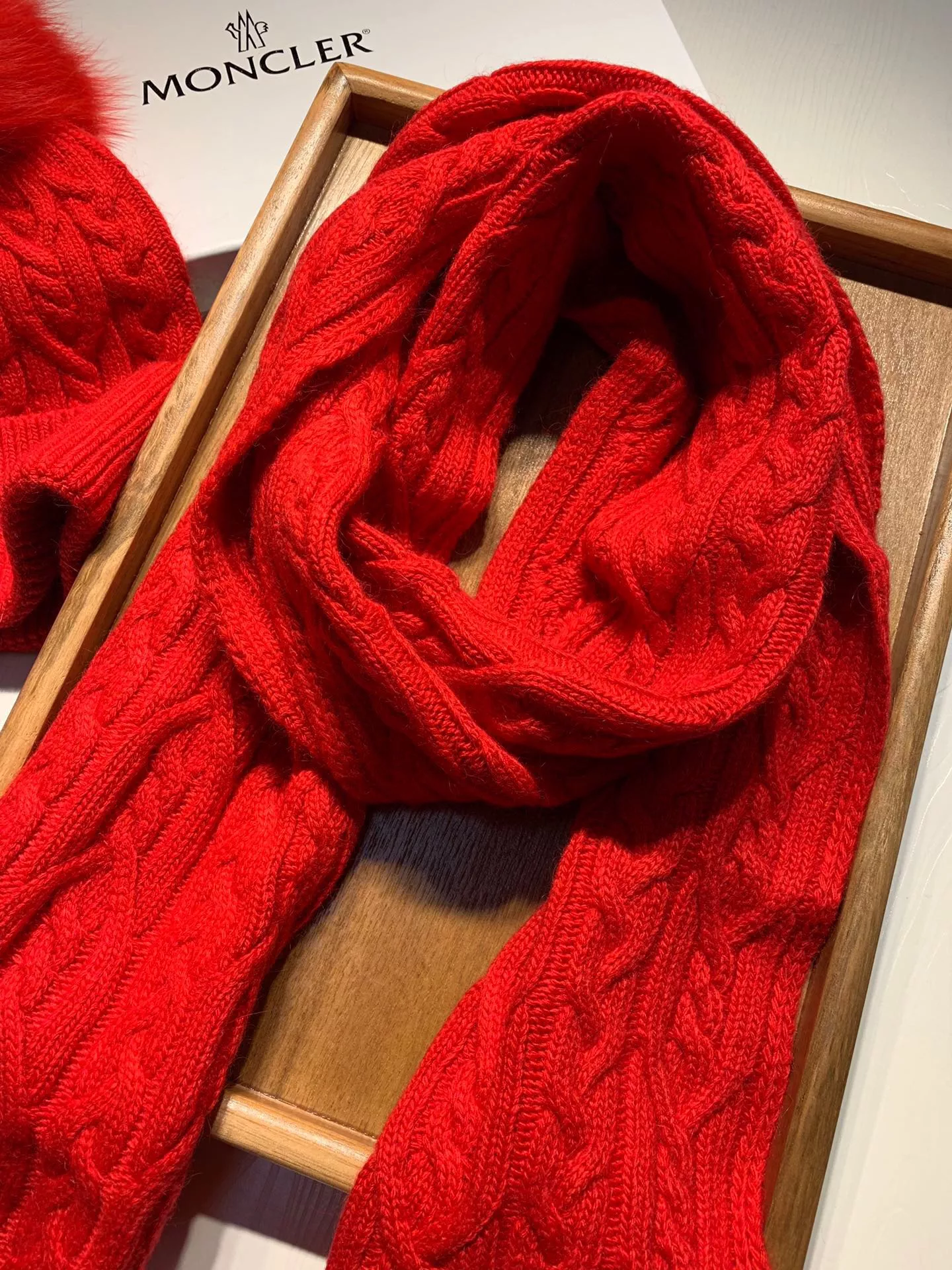 Moncler Hat and Scarf Set Functional 166