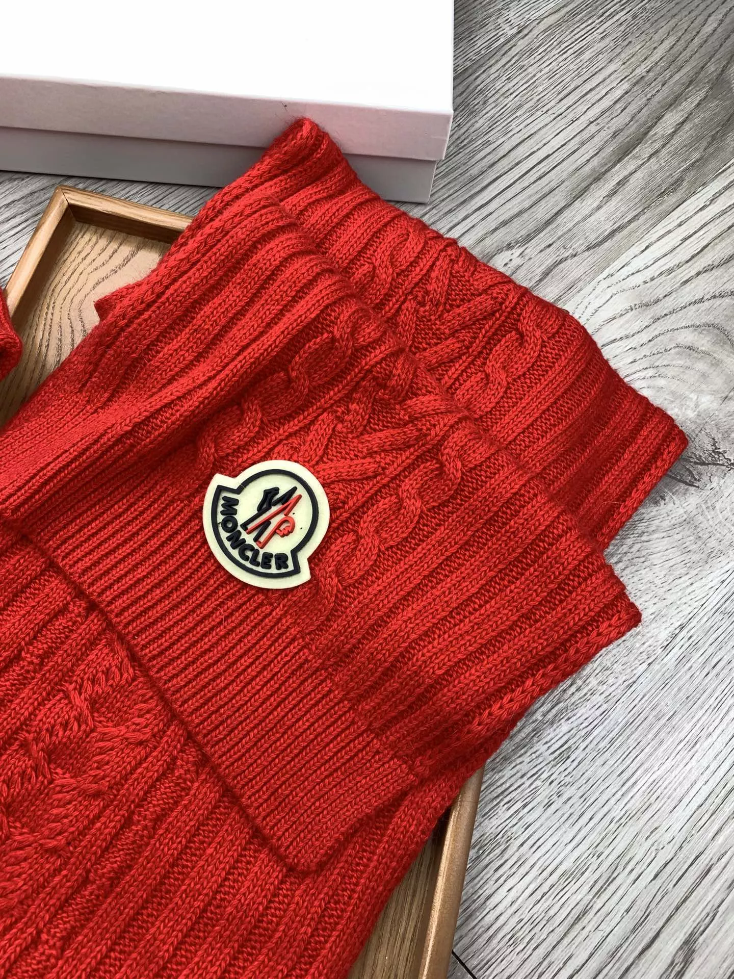 Moncler Hat and Scarf Set Refined 4425