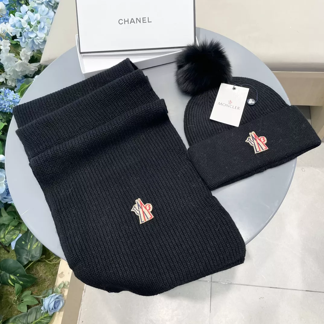 Moncler Hat and Scarf Set TopPick 5716