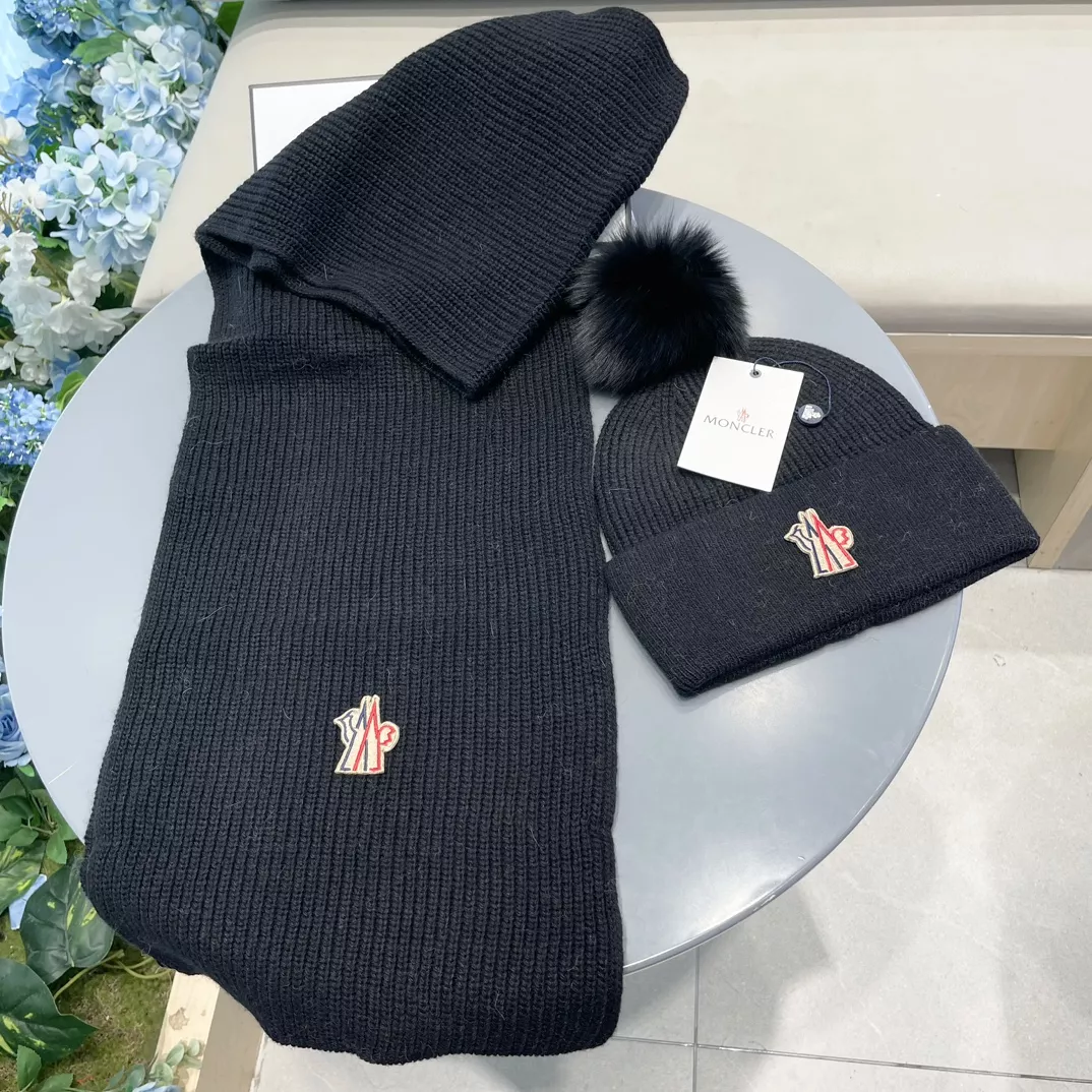 Moncler Hat and Scarf Set TopPick 5716