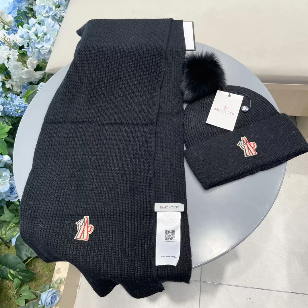 Moncler Hat and Scarf Set TopPick 5716