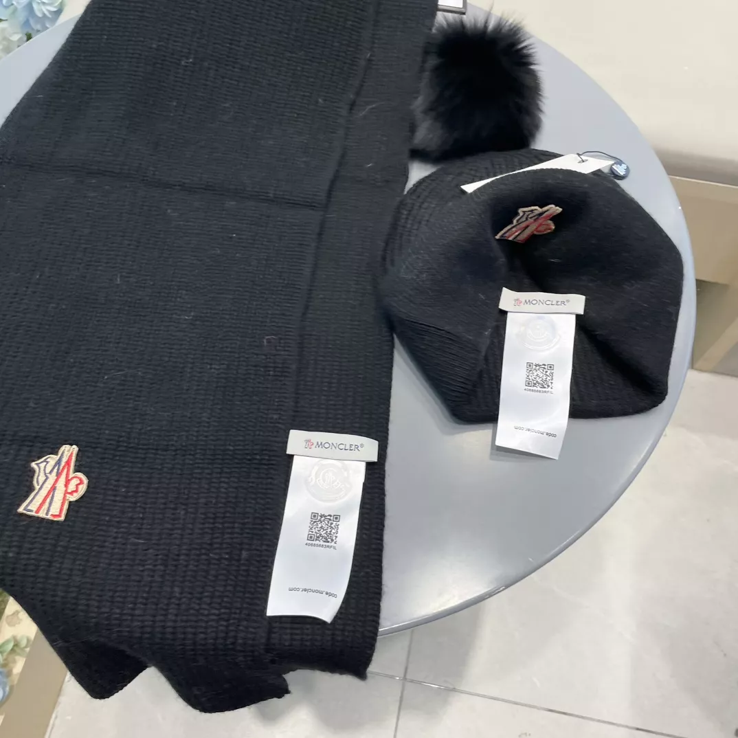 Moncler Hat and Scarf Set TopPick 5716