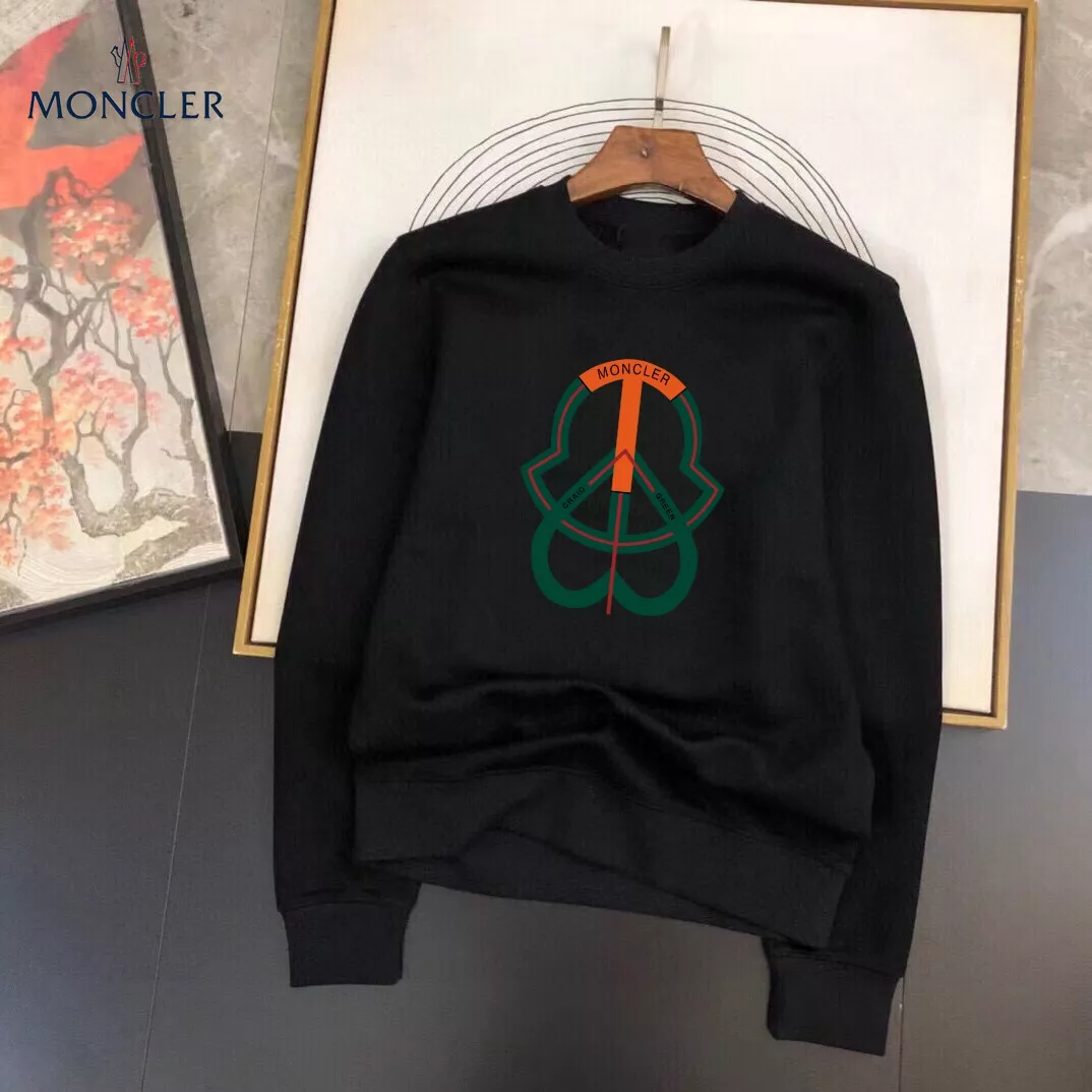 Moncler Hoodies Long Sleeved For Men Bright 7345