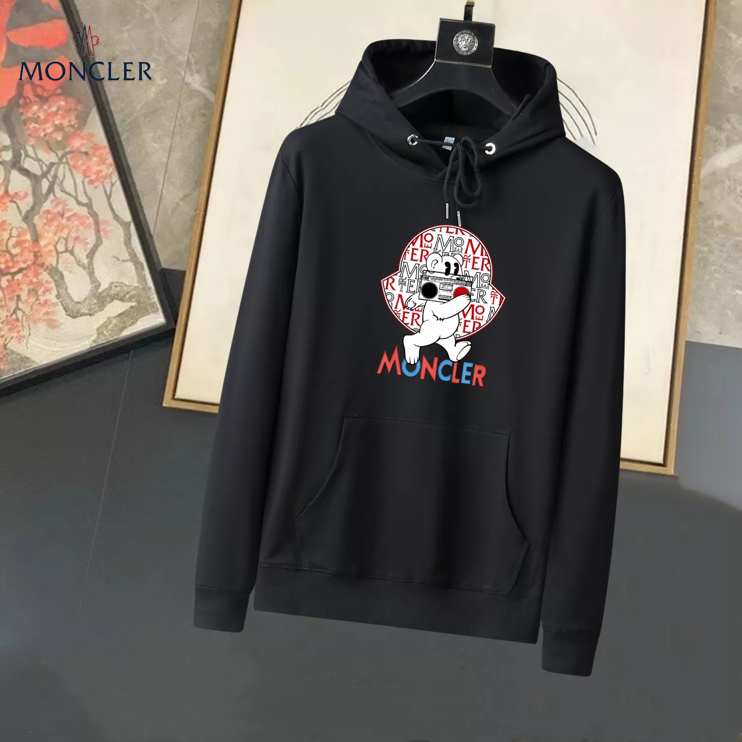 Moncler Hoodies Long Sleeved For Men Flexible 3622
