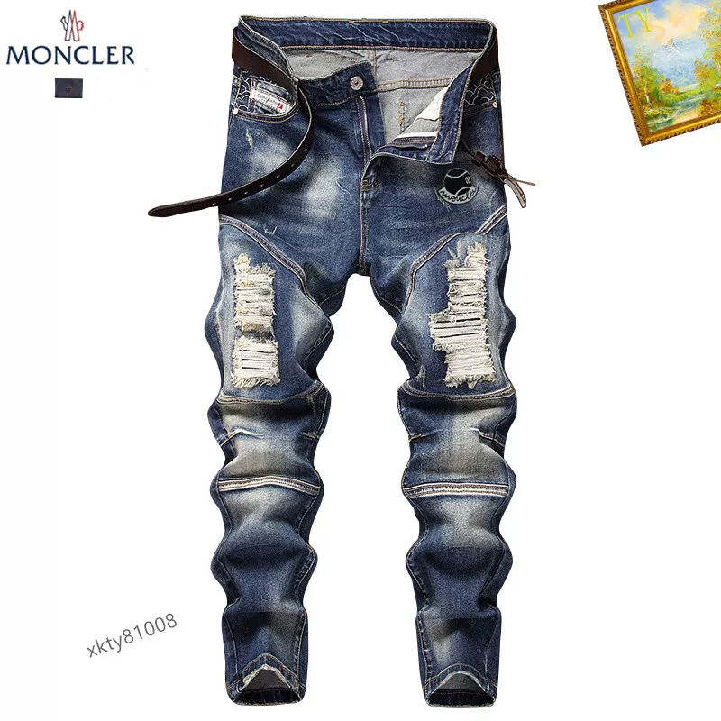 Moncler Jeans For Men Lightweight 3604