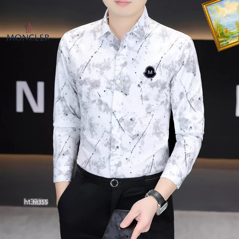 Moncler Shirts Long Sleeved For Men Reliable 8216