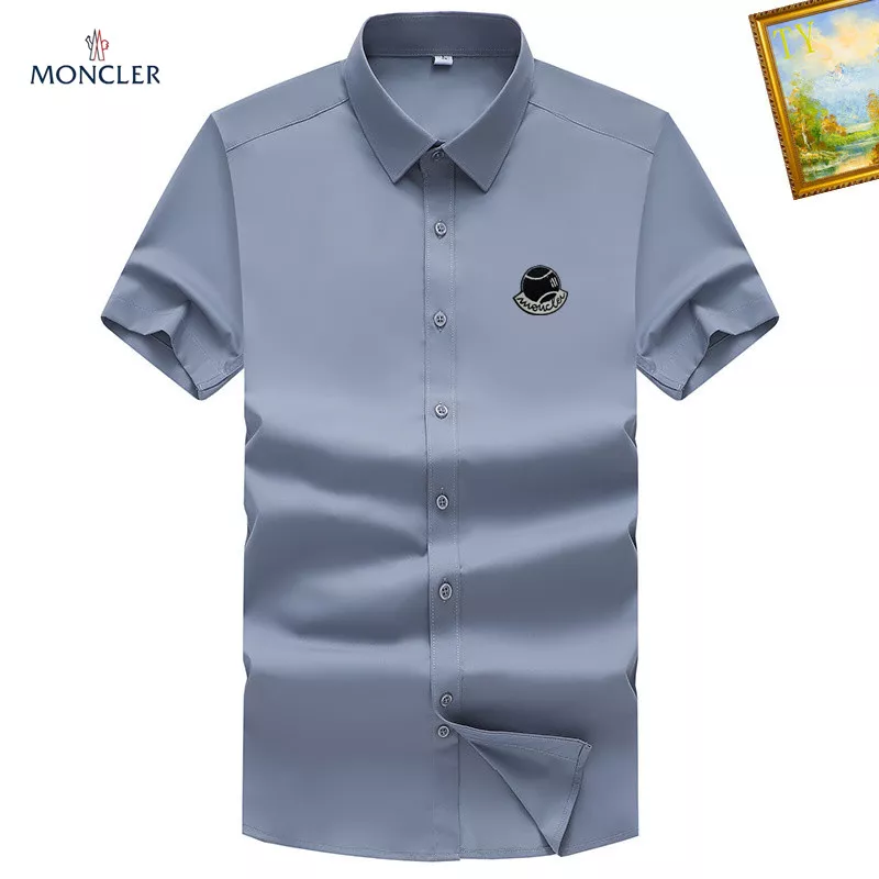Moncler Shirts Short Sleeved For Men BestValue 8568