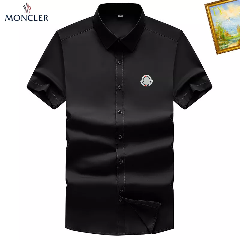 Moncler Shirts Short Sleeved For Men Comfortable 1557