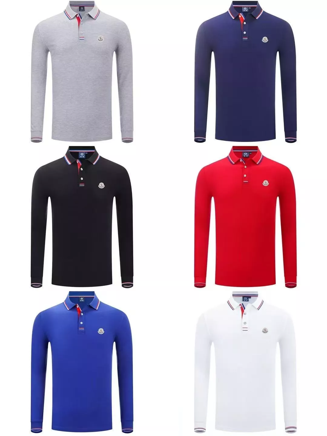 Moncler T-Shirts Long Sleeved For Men Comfortable 1500