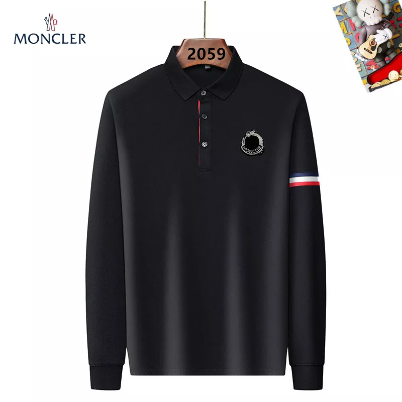 Moncler T-Shirts Long Sleeved For Men EasyMatch 2023