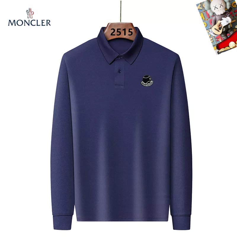 Moncler T-Shirts Long Sleeved For Men Fashionable 9897