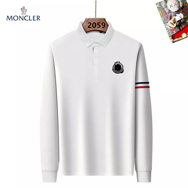 Moncler T-Shirts Long Sleeved For Men Vibrant 4091