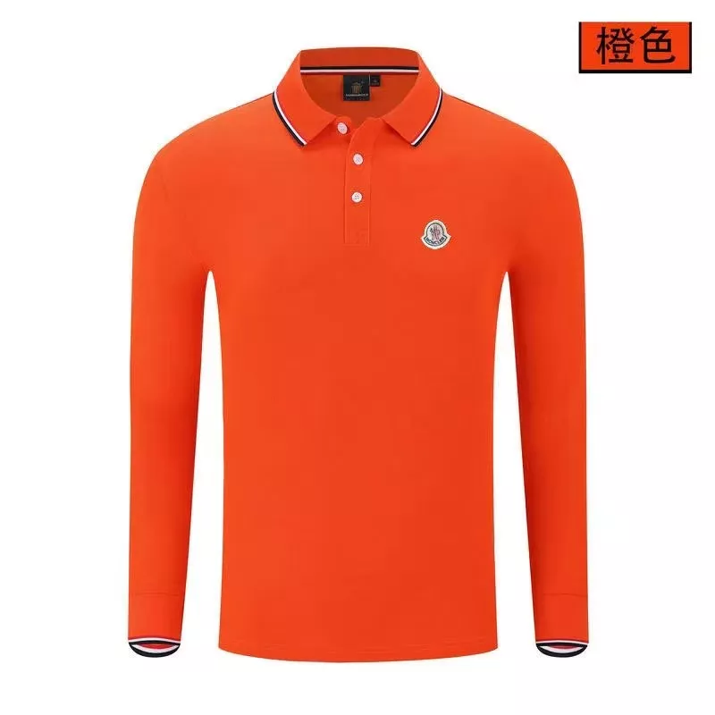 Moncler T-Shirts Long Sleeved For Men Vibrant 5416