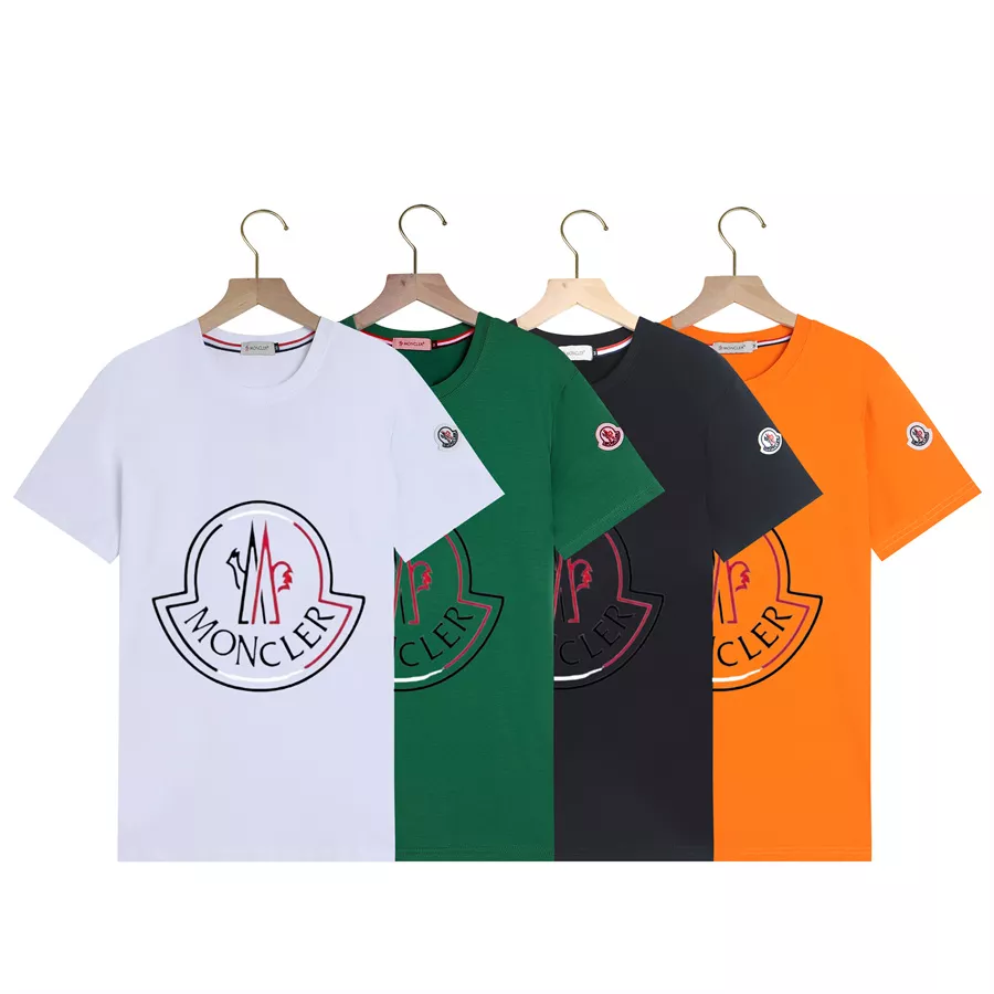 Moncler T-Shirts Short Sleeved For Men Bold 1900