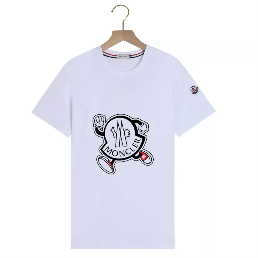 Moncler T-Shirts Short Sleeved For Men Breathable 3354