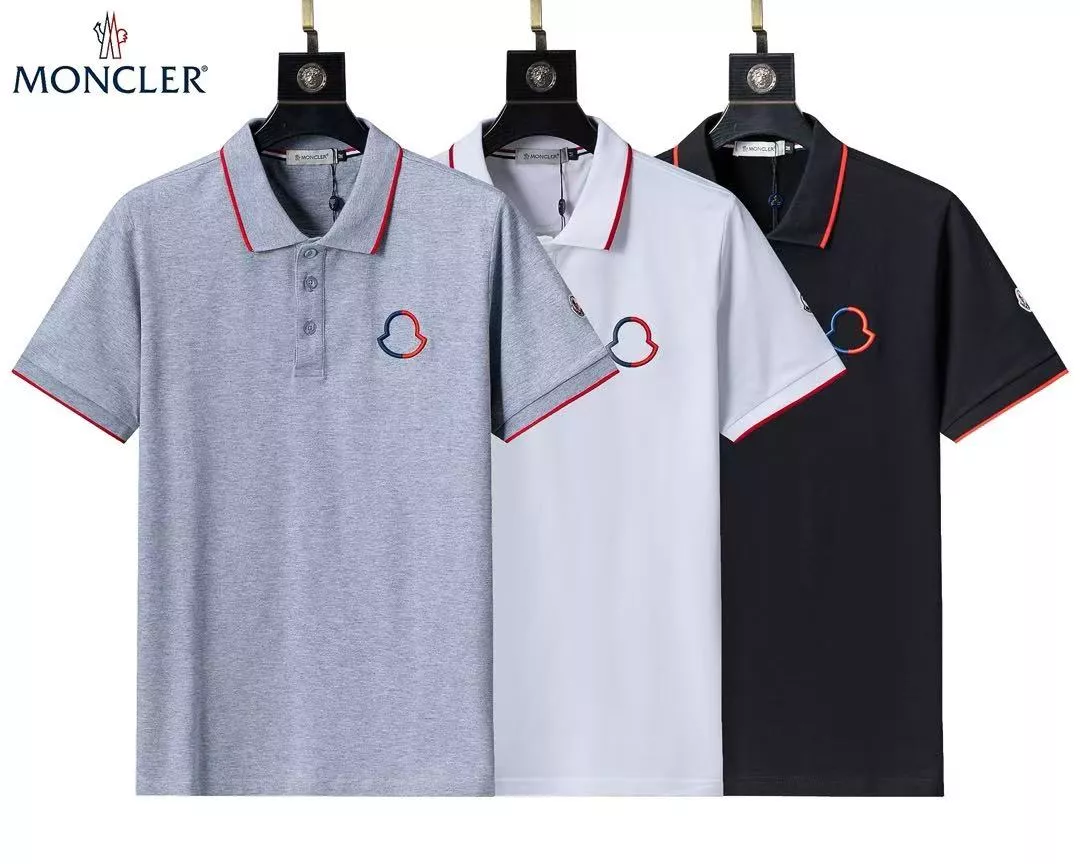 Moncler T-Shirts Short Sleeved For Men Comfortable 318