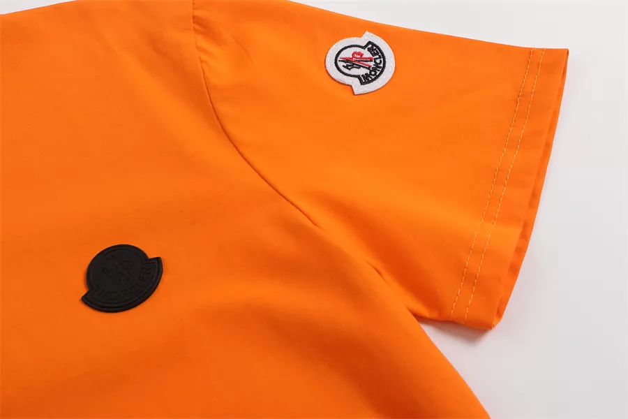 Moncler T-Shirts Short Sleeved For Men GoodFit 8348