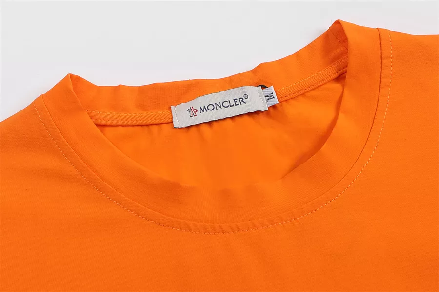Moncler T-Shirts Short Sleeved For Men GoodFit 8348