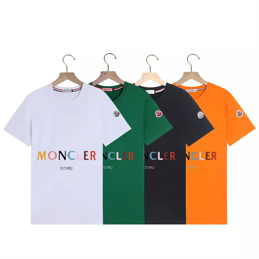 Moncler T-Shirts Short Sleeved For Men Lightweight 9041