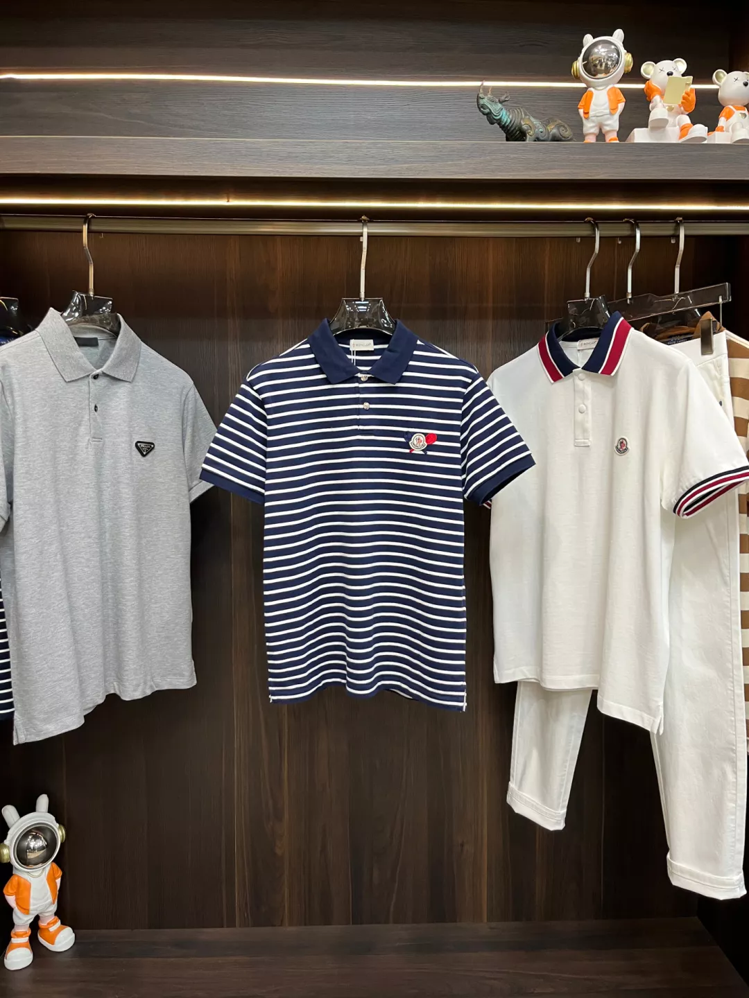 Moncler T-Shirts Short Sleeved For Men Minimalist 3703