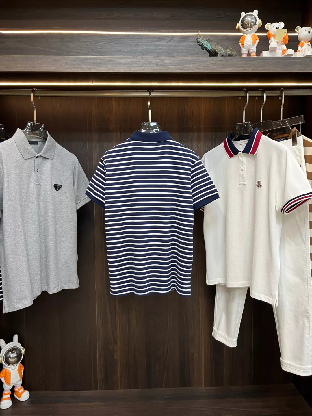 Moncler T-Shirts Short Sleeved For Men Minimalist 3703