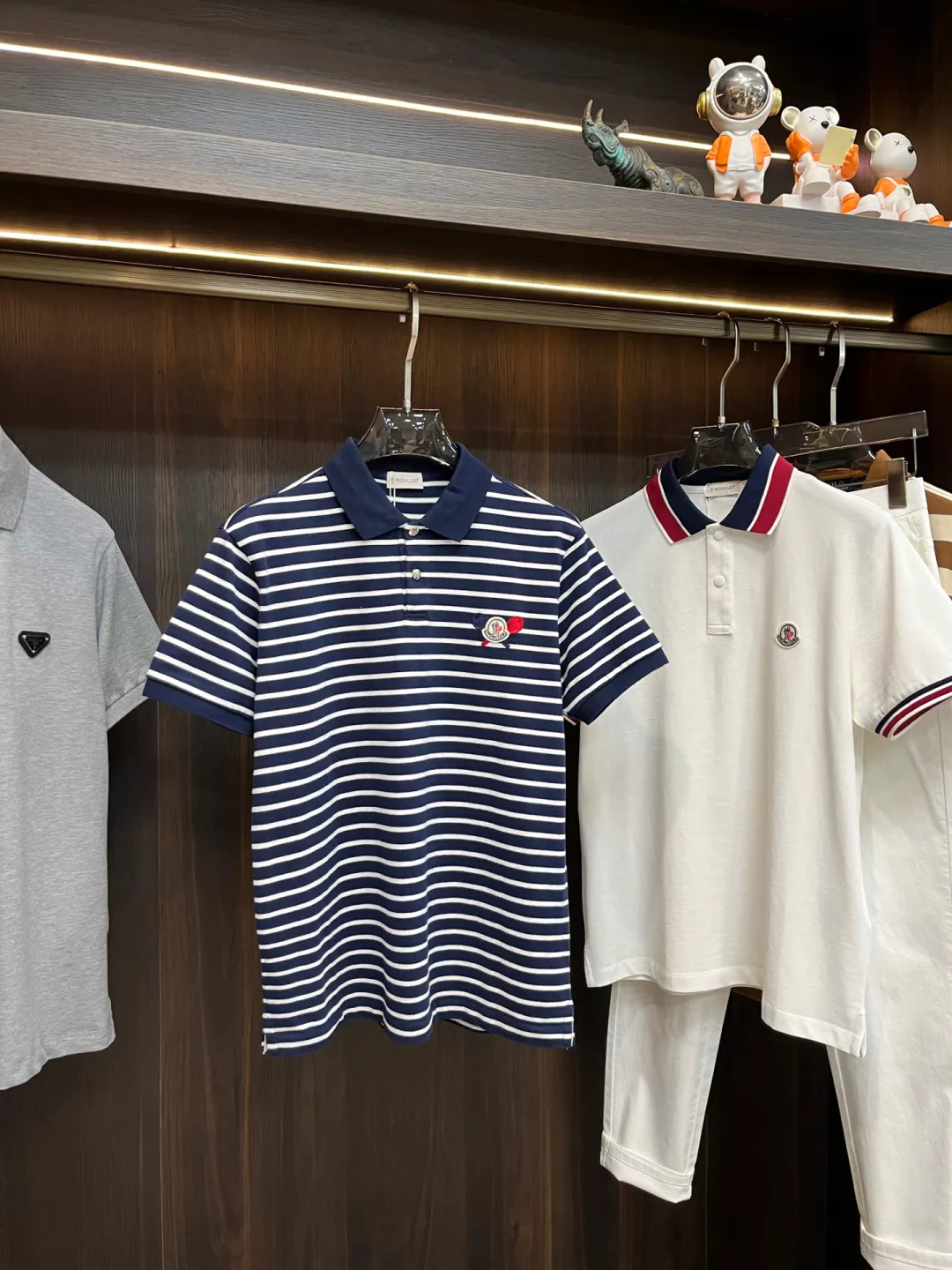 Moncler T-Shirts Short Sleeved For Men Minimalist 3703